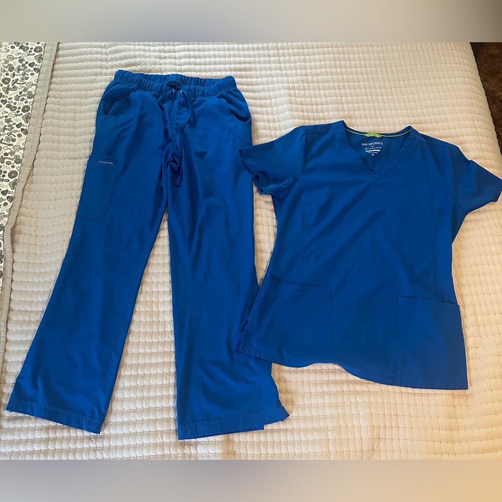 Healing Hands Blue Pajama Set